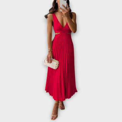 Elegant Midi Evening Dress