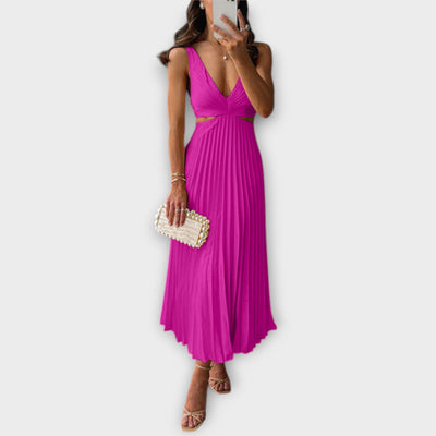 Elegant Midi Evening Dress