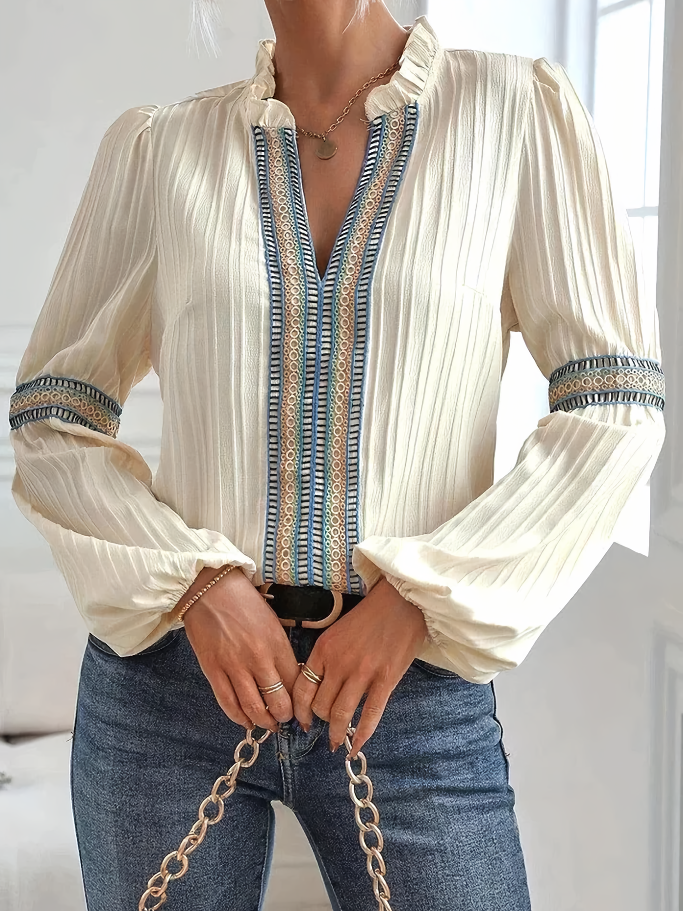 VINCA BOHO | BLOUSE
