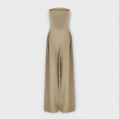 Amélie Elegant Strapless Jumpsuit