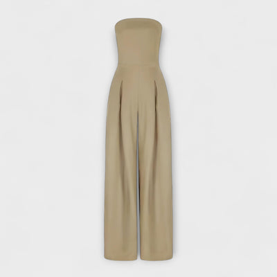 Amélie Elegant Strapless Jumpsuit