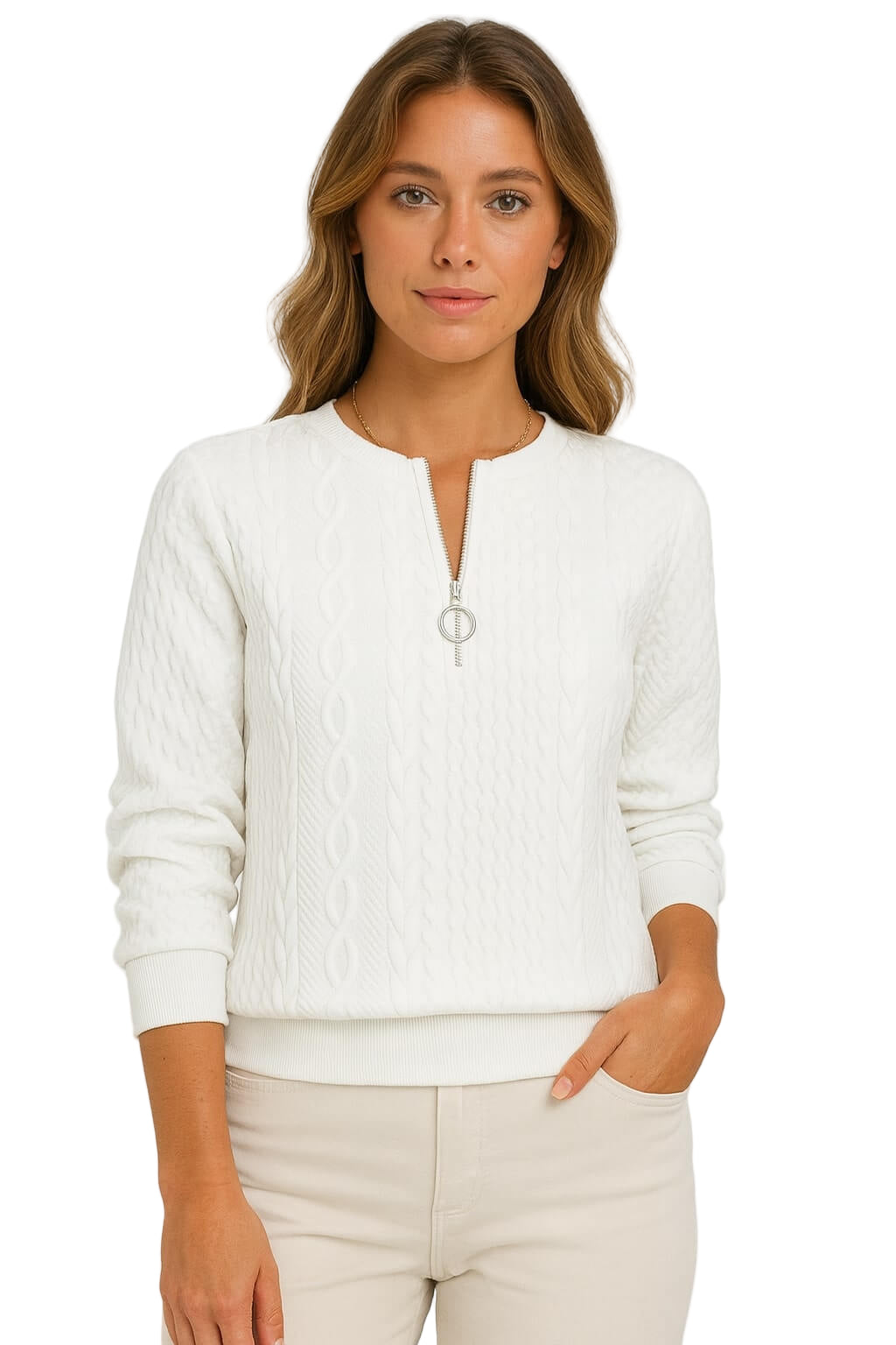 LIVIA | SWEATER MET RITS