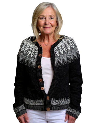Vivian | Vintage IJslandse Cardigan