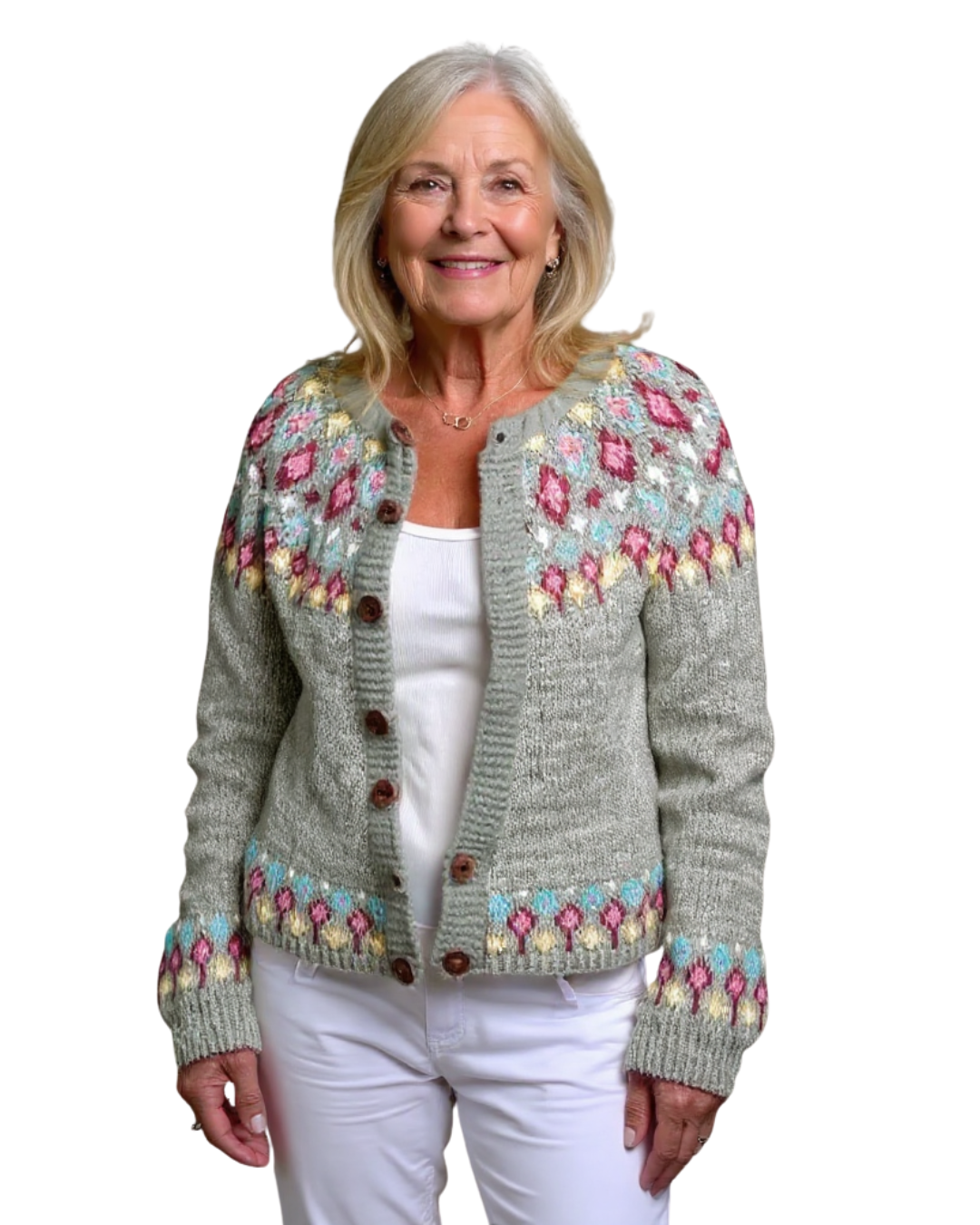 Vivian | Vintage IJslandse Cardigan