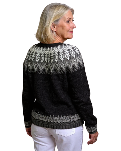 Vivian | Vintage IJslandse Cardigan
