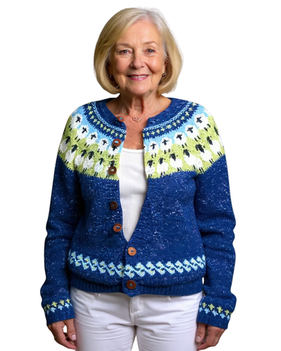 Vivian | Vintage IJslandse Cardigan