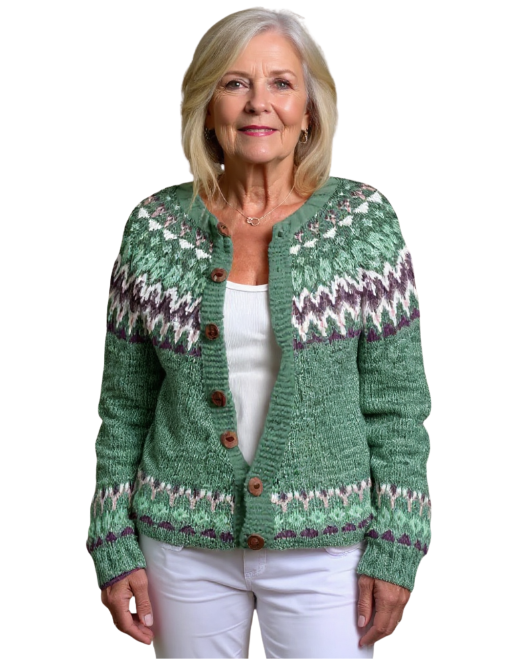 Vivian | Vintage IJslandse Cardigan