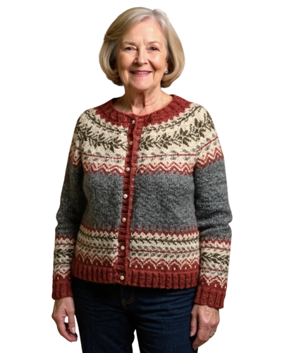 Vivian | Vintage IJslandse Cardigan