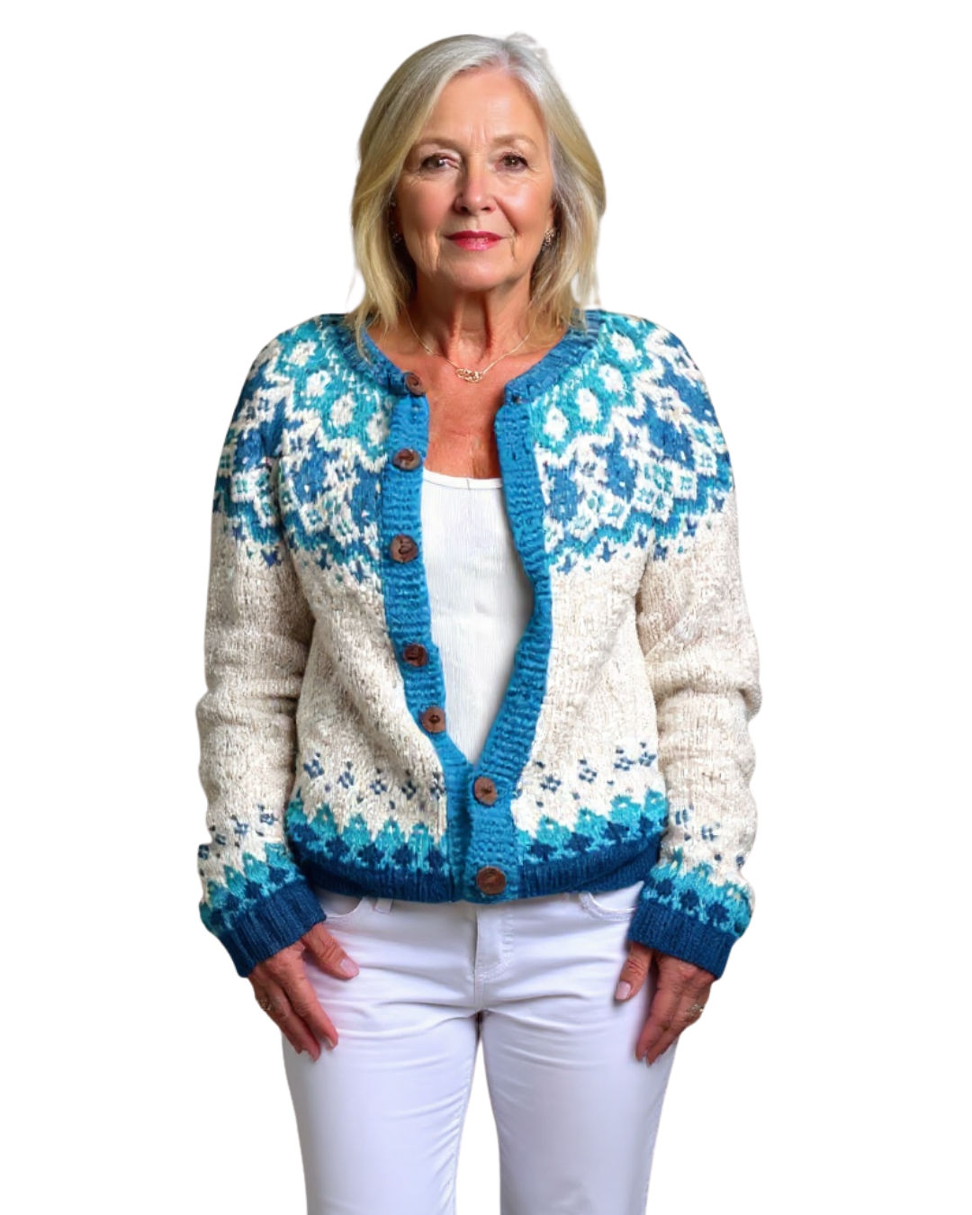 Vivian | Vintage IJslandse Cardigan