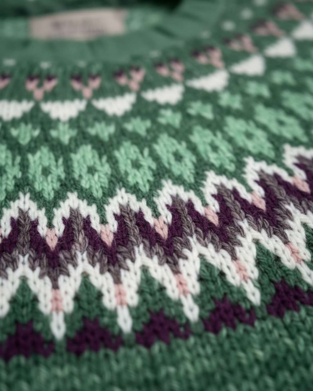 Vivian | Vintage IJslandse Cardigan