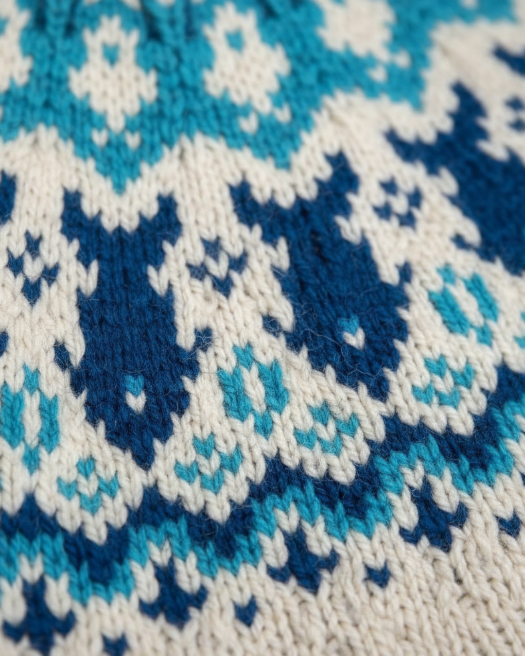 Vivian | Vintage IJslandse Cardigan