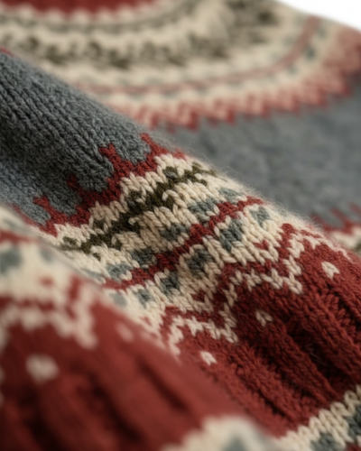 Vivian | Vintage IJslandse Cardigan