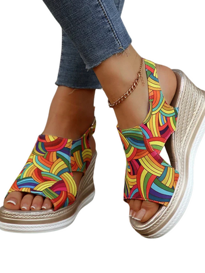 Karina Janeiro Wedge Sandals