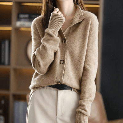 ANNIE | GEBREID CASHMERE GILET