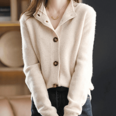 ANNIE | GEBREID CASHMERE GILET