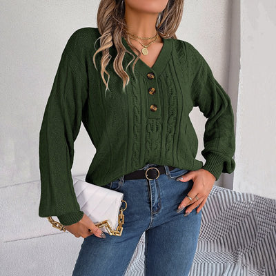 Louisa | Casual Gebreide Kabeltrui